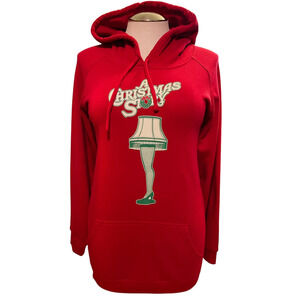 Torrid‎ 3 (3X) A Christmas Story Leg Lamp Cozy Fleece Hoodie Sweatshirt Hooded